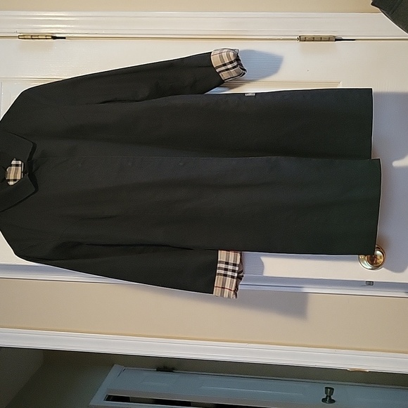Authentic Burberry Collection Trench Coat Size 14 Large - Picture 2 of 4